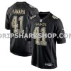 Mens Nike Alvin Kamara Carbon Black New Orleans Saints Fashion Game Jersey