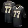 Mens Nike Dillon Radunz Black New Orleans Saints Team Game Jersey