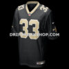 Mens Nike Jonas Sanker Black New Orleans Saints Team Game Jersey