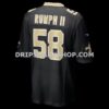NFL23604bG06-e424b5 Mens Nike Chris Rumph Ii Black New Orleans Saints Team Game Jersey