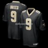 Mens Nike Drew Brees Black New Orleans Saints Team Game Jersey