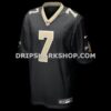 Mens Nike Taysom Hill Black New Orleans Saints Game Jersey