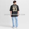 NFL236eecG12-ff6760 Mens Nike Nathan Shepherd Black New Orleans Saints Game Jersey