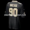 Mens Nike Bryan Bresee Black New Orleans Saints Game Jersey