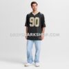 Mens Nike Bryan Bresee Black New Orleans Saints Game Jersey