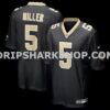 Mens Nike Kendre Miller Black New Orleans Saints Team Game Jersey