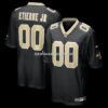 Mens Nike Travis Etienne Jr Black New Orleans Saints Game Jersey