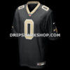 Mens Nike Ugo Amadi Black New Orleans Saints Team Game Jersey