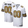 NFL238a30G04-1af557 Mens Nike White New Orleans Saints Alternate Custom Game Jersey