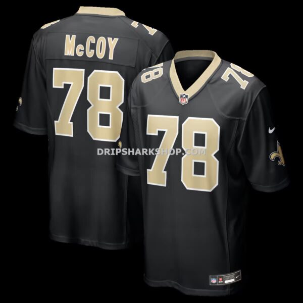 Mens Nike Erik Mccoy Black New Orleans Saints Game Jersey