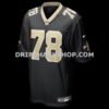 Mens Nike Erik Mccoy Black New Orleans Saints Game Jersey