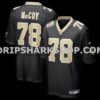 Mens Nike Erik Mccoy Black New Orleans Saints Game Jersey