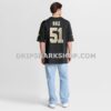 Mens Nike Cesar Ruiz Black New Orleans Saints Player Game Jersey