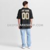 NFL2391f2G11-0071b2 Mens Nike Black New Orleans Saints Custom Game Jersey