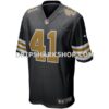 Mens Nike Alvin Kamara Black New Orleans Saints Alternate Game Jersey Pi3822000