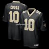 Mens Nike Brandin Cooks Black New Orleans Saints Team Game Jersey