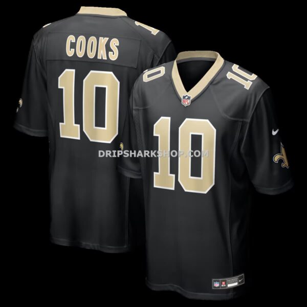 Mens Nike Brandin Cooks Black New Orleans Saints Team Game Jersey