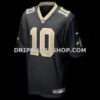 Mens Nike Brandin Cooks Black New Orleans Saints Team Game Jersey