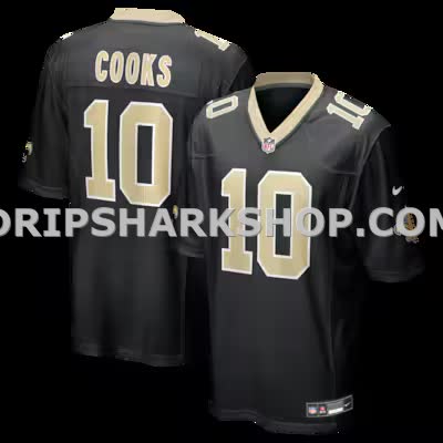 Mens Nike Brandin Cooks Black New Orleans Saints Team Game Jersey