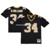 Mens Mitchell And Ness Ricky Williams Black New Orleans Saints 1999 Legacy Replica Jersey