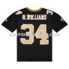 Mens Mitchell And Ness Ricky Williams Black New Orleans Saints 1999 Legacy Replica Jersey