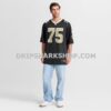 Mens Nike Taliese Fuaga Black New Orleans Saints Game Jersey