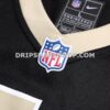 Mens Nike Kelvin Banks Jr Black New Orleans Saints Game Player Jersey
