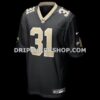 Mens Nike Jordan Howden Black New Orleans Saints Team Game Jersey