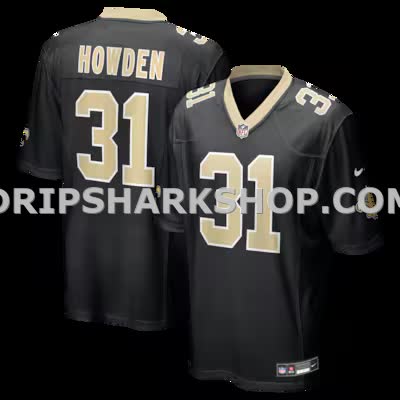 Mens Nike Jordan Howden Black New Orleans Saints Team Game Jersey