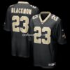 Mens Nike Julian Blackmon Black New Orleans Saints Team Game Jersey