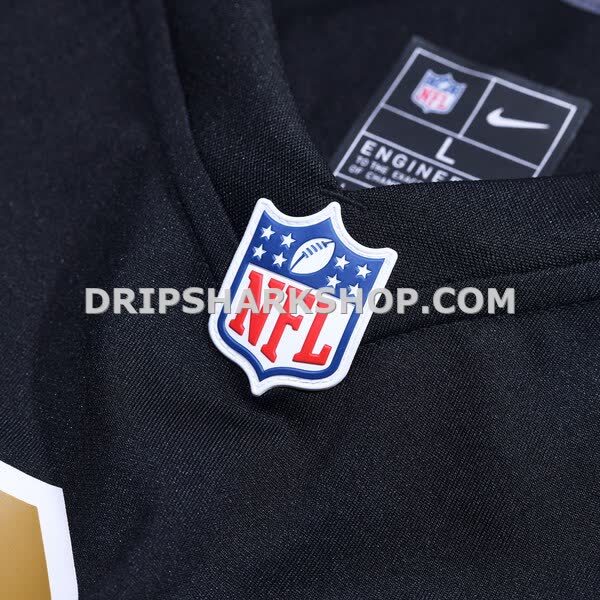 Mens Nike Alvin Kamara Black New Orleans Saints Alternate Game Jersey