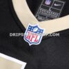 Mens Nike Isaiah Stalbird Black New Orleans Saints Team Game Jersey