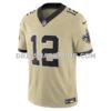 NFL23d088G05-5ff22a Mens Nike Chris Olave Gold New Orleans Saints Gameday Golds Alternate Vapor Fuse Limited Jersey
