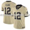 NFL23d088M01-cd1b9f Mens Nike Chris Olave Gold New Orleans Saints Gameday Golds Alternate Vapor Fuse Limited Jersey