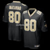 Mens Nike Moliki Matavao Black New Orleans Saints Team Game Jersey