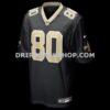 Mens Nike Moliki Matavao Black New Orleans Saints Team Game Jersey