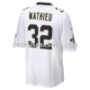 Mens Nike Tyrann Mathieu White New Orleans Saints Game Jersey Pi4899000