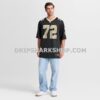 Mens Nike Asim Richards Black New Orleans Saints Team Game Jersey