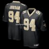 Mens Nike Cameron Jordan Black New Orleans Saints Team Game Jersey