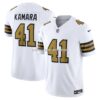 Mens Nike Alvin Kamara White New Orleans Saints Alternate Vapor Fuse Limited Jersey