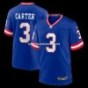 Mens Nike Abdul Carter Royal New York Giants Alternate 2 Game Jersey