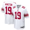 NFL240f28G04-ef773c Mens Nike Jameis Winston White New York Giants Game Jersey