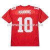 Mens Mitchell And Ness Eli Manning Red New York Giants 2004 Authentic Throwback Retired Player Jersey
