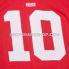 Mens Mitchell And Ness Eli Manning Red New York Giants 2004 Authentic Throwback Retired Player Jersey