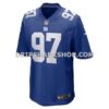 NFL242a3eG01-3155e7 Mens Nike Dexter Lawrence Ii Royal New York Giants Team Game Player Jersey Pi5347000