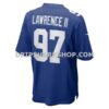 NFL242a3eG02-4b70ac Mens Nike Dexter Lawrence Ii Royal New York Giants Team Game Player Jersey Pi5347000
