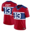 NFL242c1bG04-a92b4a Mens Nike Jalin Hyatt Century Red New York Giants Alternate Vapor Fuse Limited Jersey