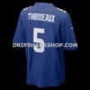 Mens Nike Kayvon Thibodeaux Royal New York Giants Player Game Jersey