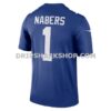Mens Nike Malik Nabers Royal New York Giants Legend Player Performance Top