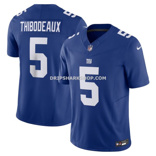 Mens Nike Kayvon Thibodeaux Royal New York Giants Vapor Fuse Limited Jersey